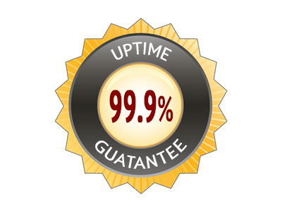 99.9% temps de disponibilité